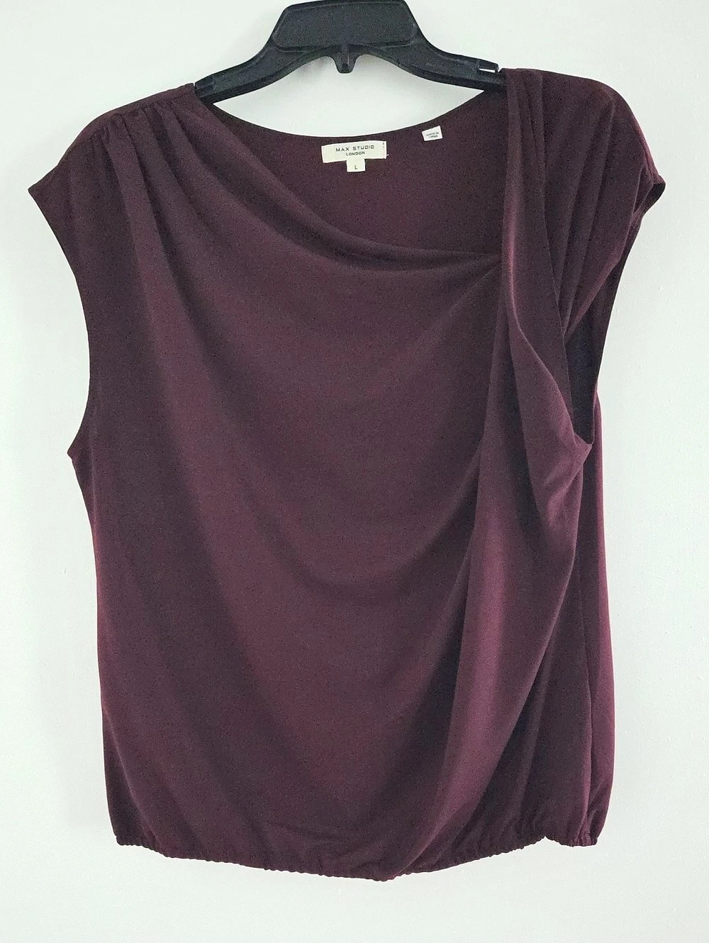Max Studio Draped Blouse